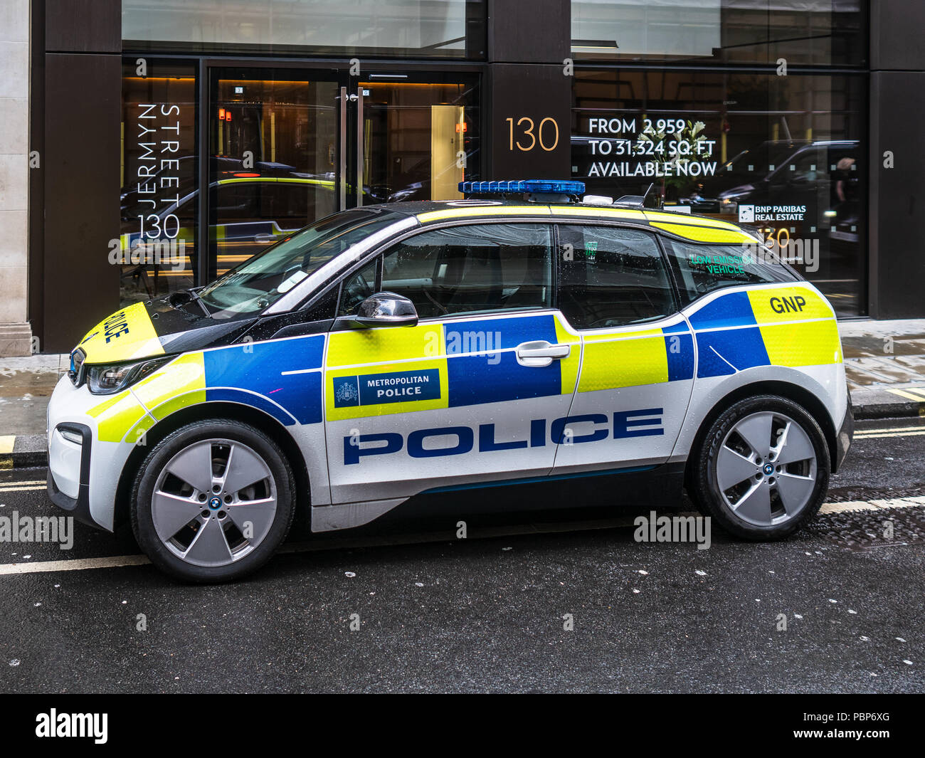 Elektrische Polizei Auto London - London Metropolitan Police ...