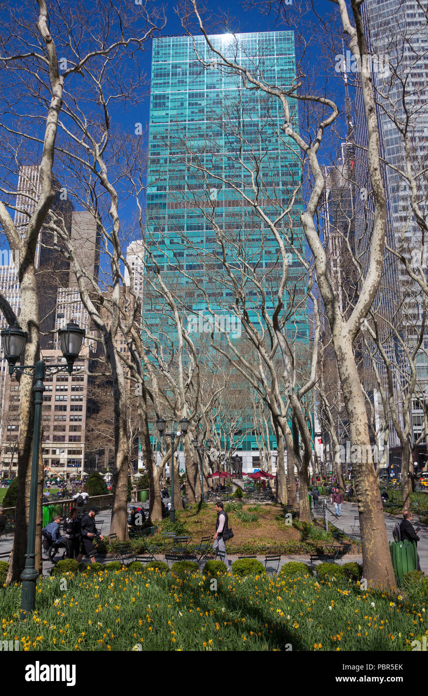 Bryant Park, New York, USA Stockfoto