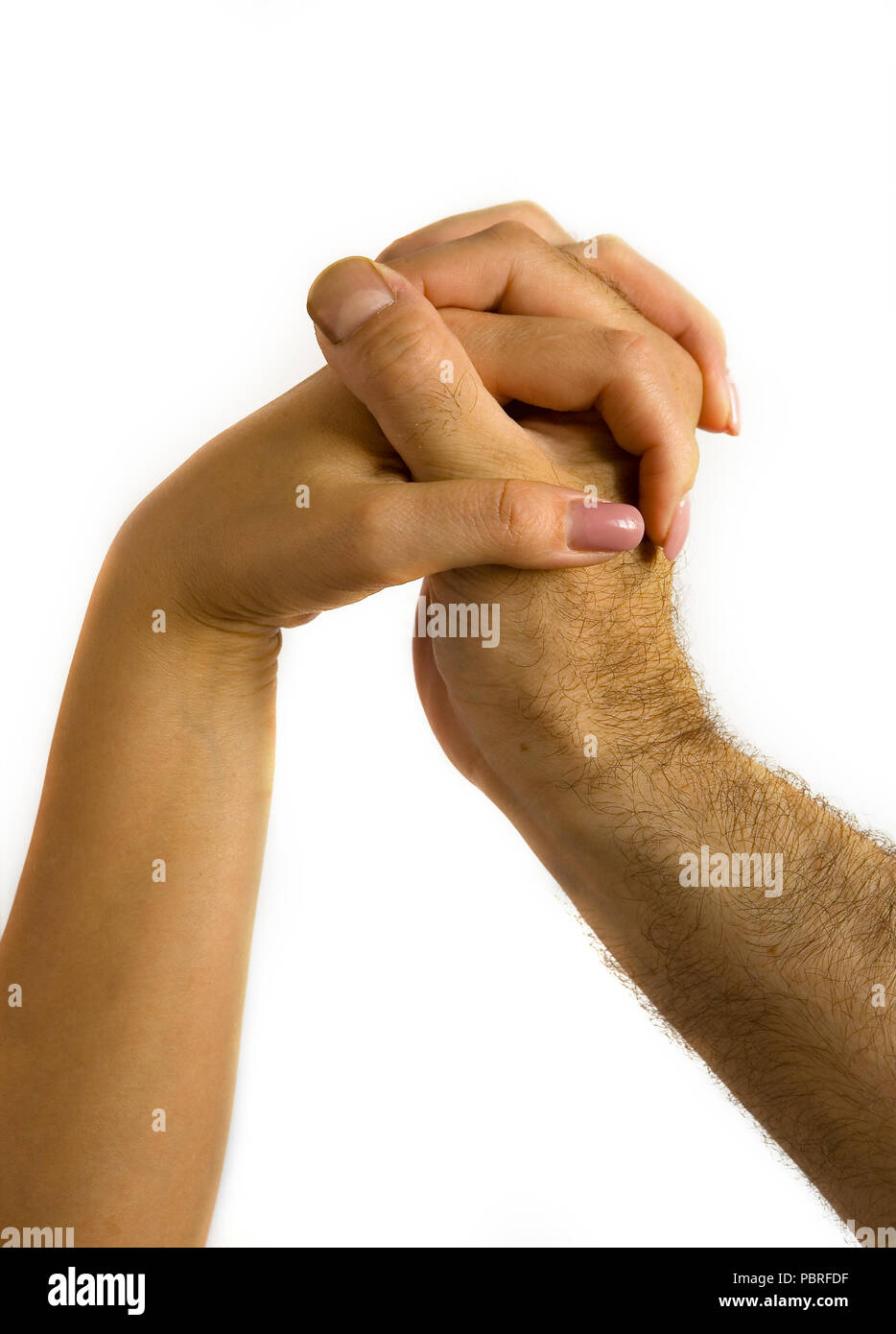 Intertwined hands Fotos und Bildmaterial in hoher Auflösung Alamy