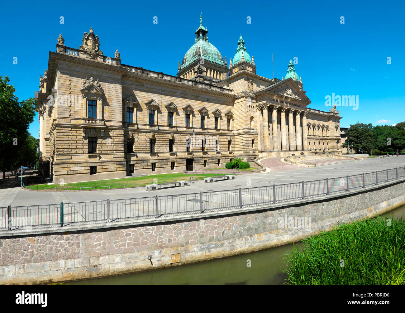 Oberstes Verwaltungsgericht, Leipzig, Sachsen, Deutschland Stockfotografie - Alamy