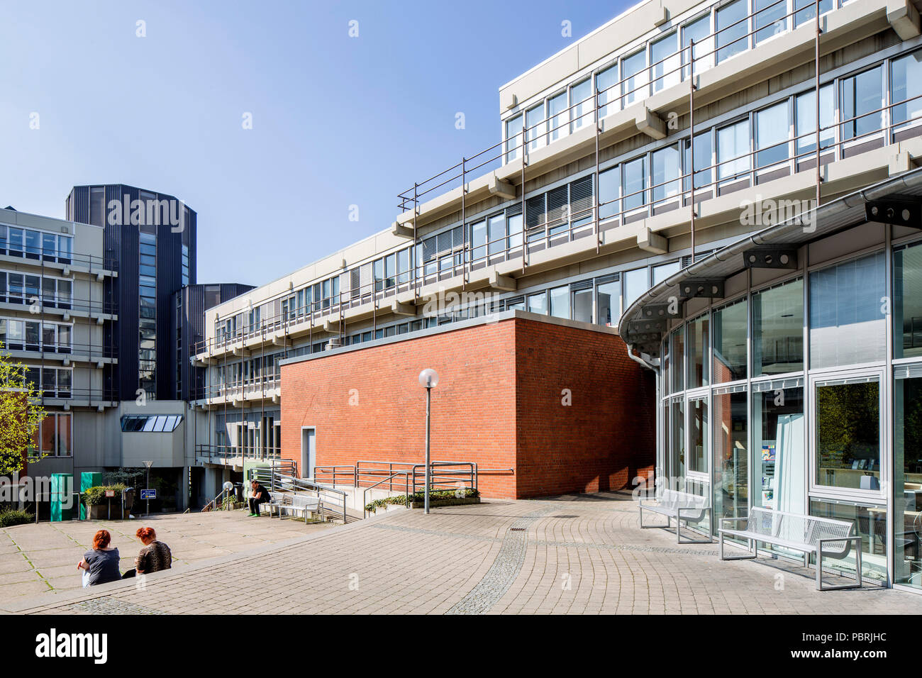 Universität Paderborn, Campus, Paderborn, East-Westphalia, Nordrhein-Westfalen, Deutschland Stockfoto