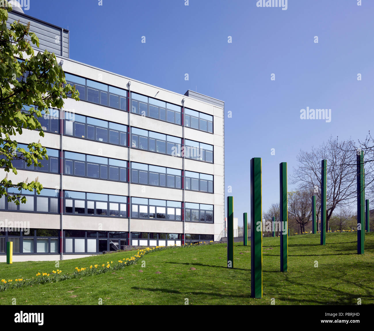 Universität Paderborn, Campus, Fakultät Gebäude Chemie, Paderborn, East-Westphalia, Nordrhein-Westfalen, Deutschland Stockfoto