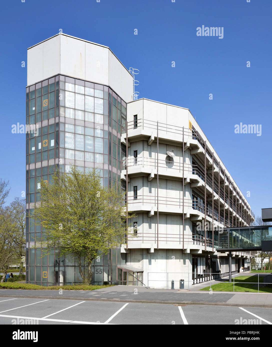 Universität Paderborn, Campus, Paderborn, East-Westphalia, Nordrhein-Westfalen, Deutschland Stockfoto