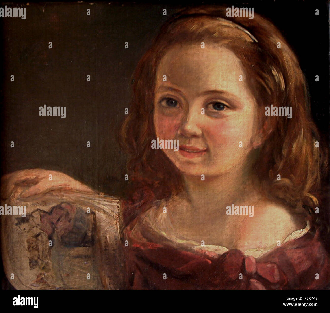 Ada Lovelace Kind portrait Somerville College. Stockfoto