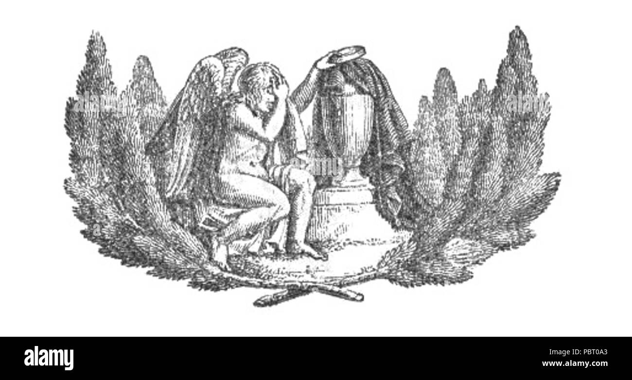 Adam Mickiewicz Poezye 1822 I007. Stockfoto