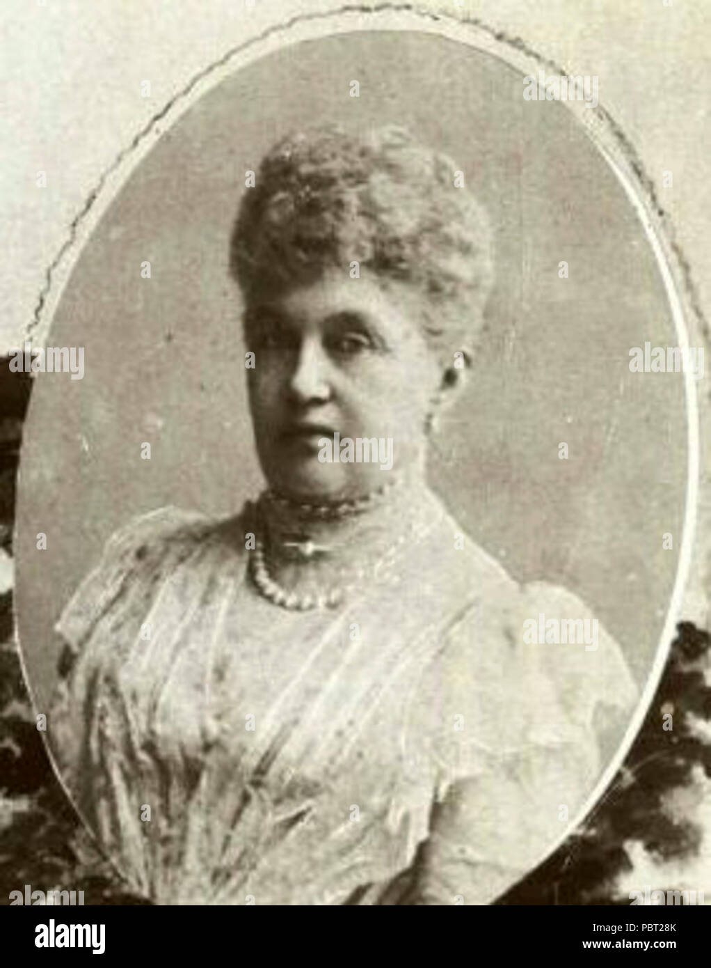 Adelheid Marie von Anhalt Dessau 1833 1916. Stockfoto