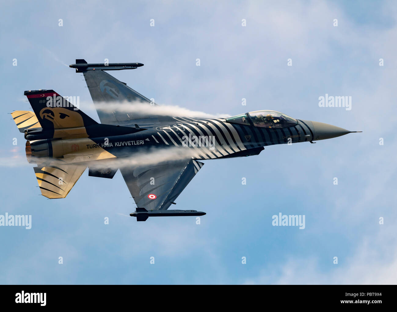 Der oloturk', F-16C Fighting Falcon, türkische Luftwaffe, Stockfoto