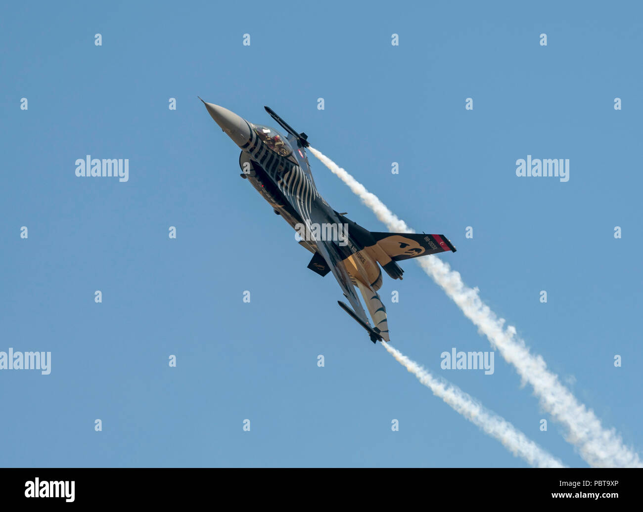 Der oloturk', F-16C Fighting Falcon, türkische Luftwaffe, Stockfoto