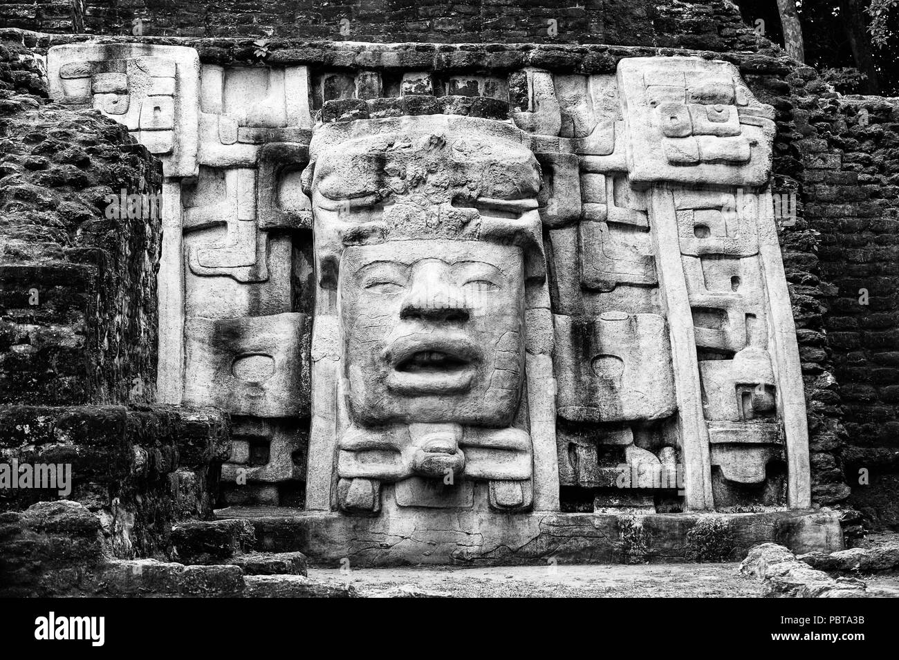 Maya antike symblols Stockfoto