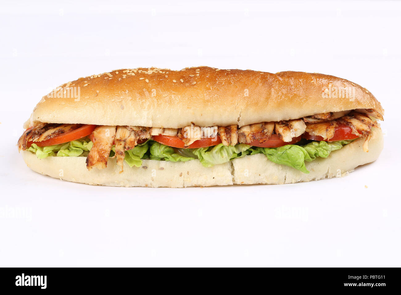 Wie man hühnchen döner sandwich macht -Fotos und -Bildmaterial in hoher ...