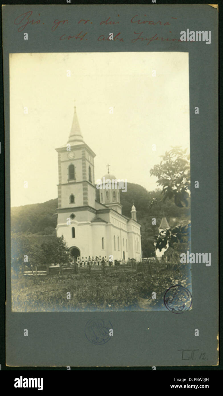 Adler - Biserica ortodoxă din Cioara, jud. Alba. Stockfoto