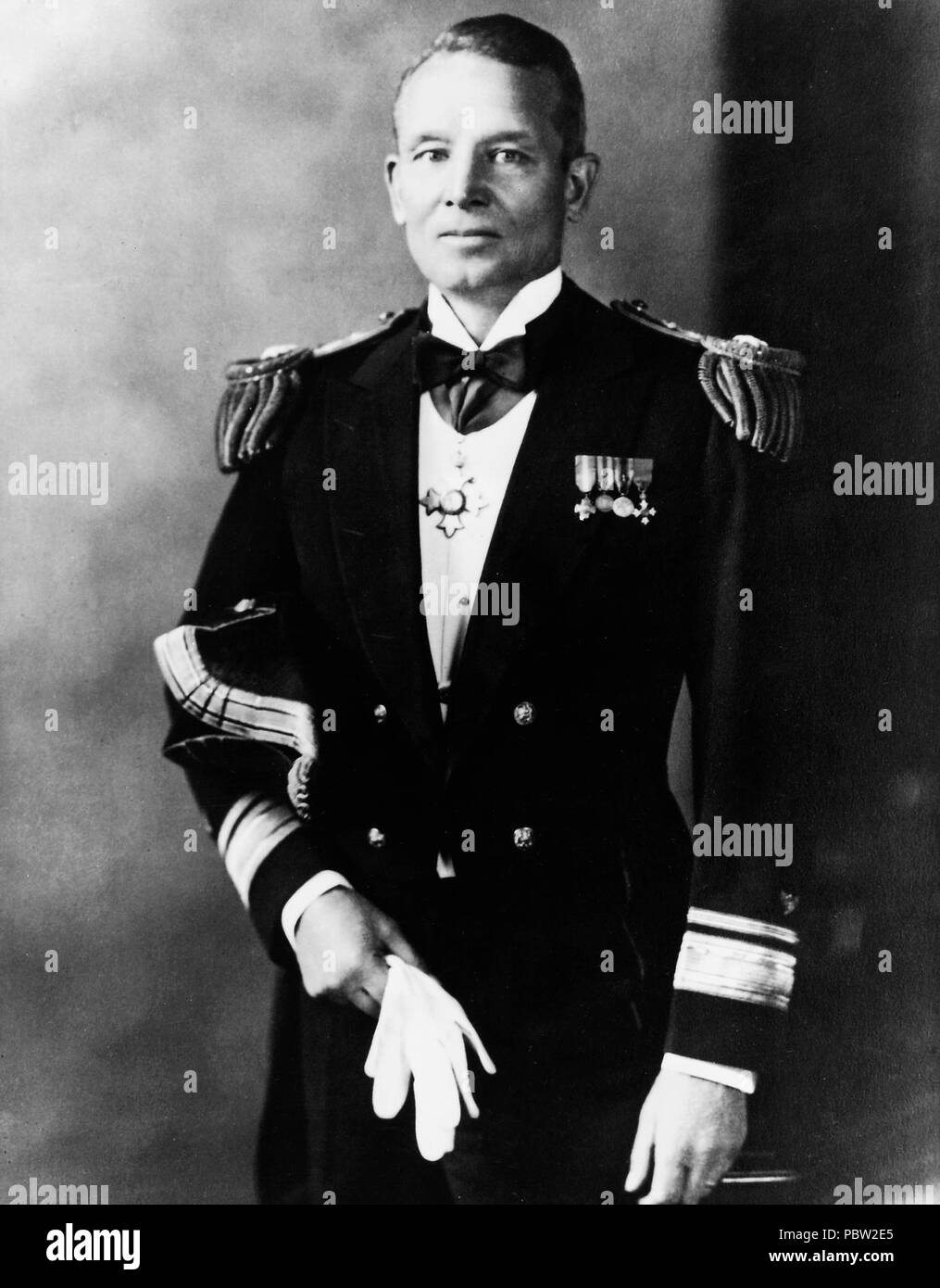 Admiral Emory S. Land, 1936. Stockfoto