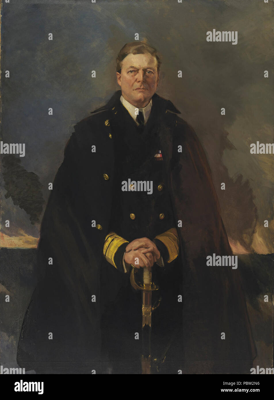 Admiral Sir David Beatty, Herrn Beatty VSV -1923.6.4 1. Stockfoto