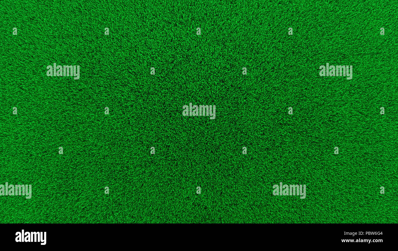 Astro Turf künstlichen oder synthetischen Gras Stockfoto