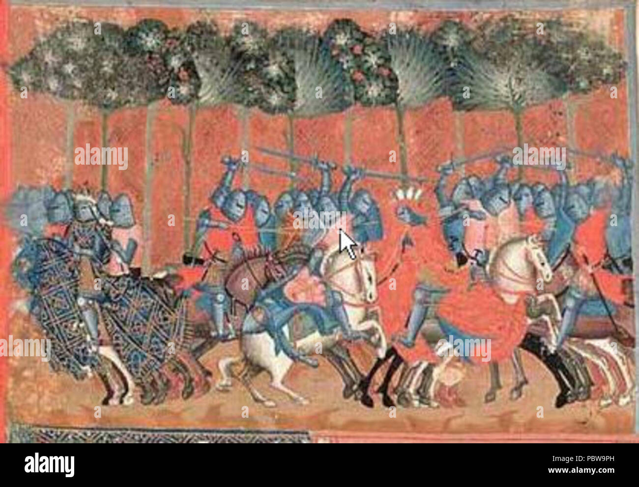 151 Dalimilkronika Stockfoto