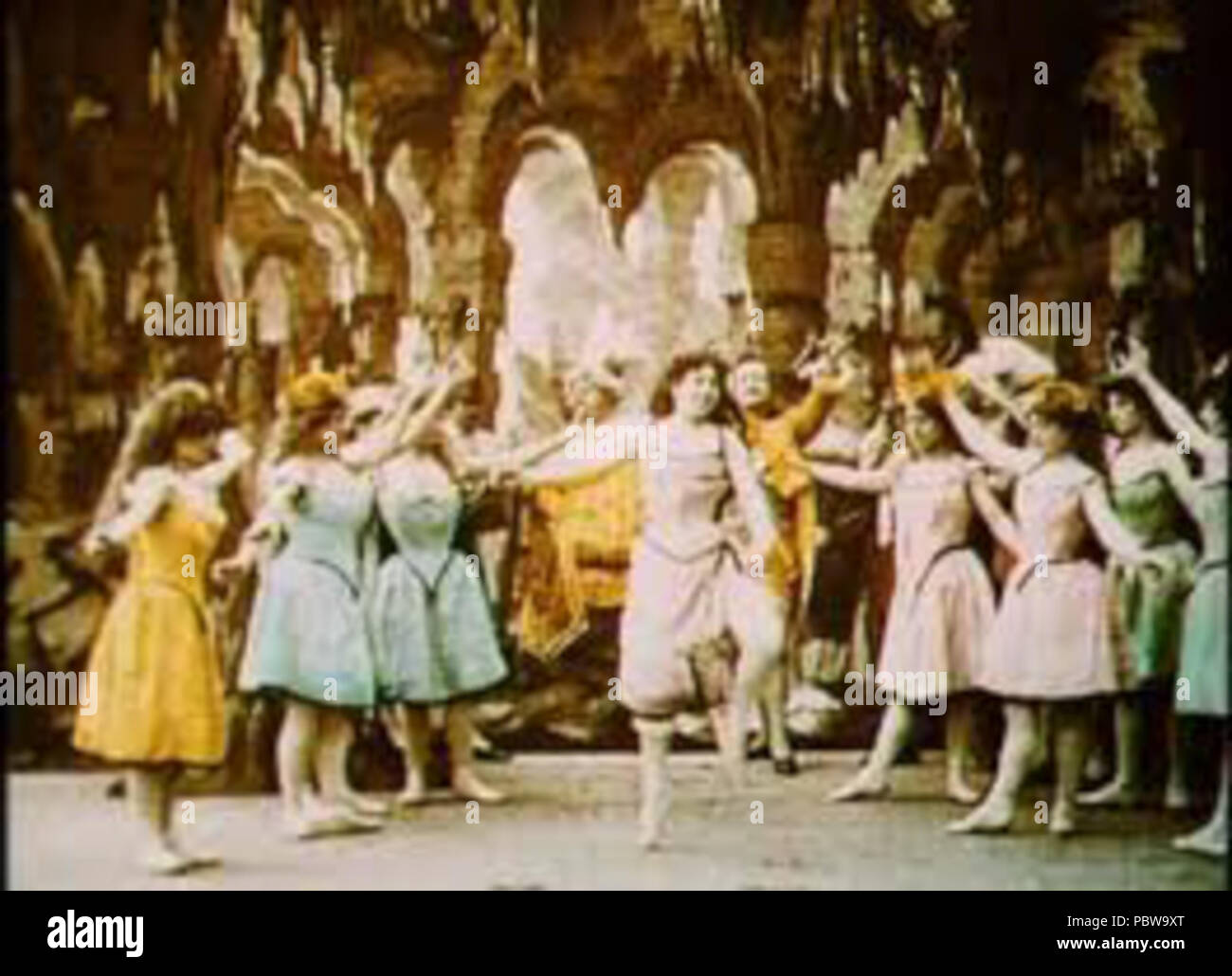 152 Tänzer auf dem Mond Stockfoto