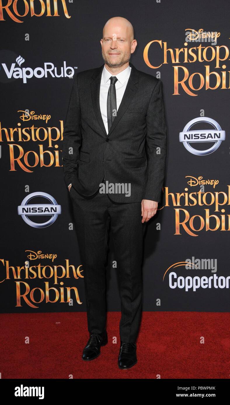 Los Angeles, CA, USA. 30. Juli, 2018. Mark Forster in der Ankunftshalle für CHRISTOPER ROBIN Premiere, die Walt Disney Studios Los, Los Angeles, CA 30. Juli 2018. Credit: Elizabeth Goodenough/Everett Collection/Alamy leben Nachrichten Stockfoto