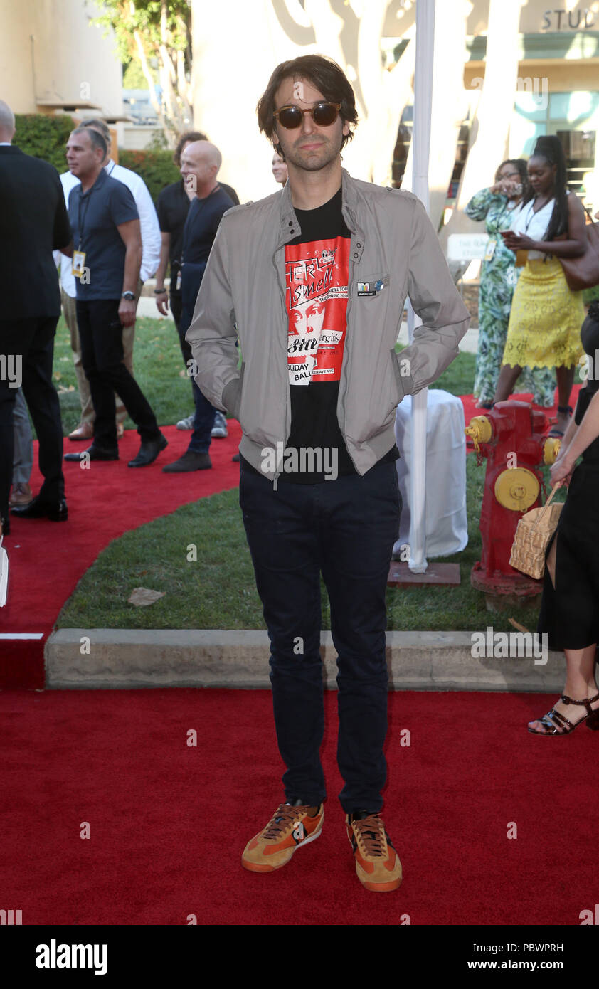 Burbank, Kalifornien, USA. 30. Juli, 2018. Alex Ross Perry, bei der Premiere von Disney's "Christopher Robin' in den Walt Disney Studios in Burbank, Kalifornien am 30. Juli 2018. Credit: Faye Sadou/MediaPunch Credit: MediaPunch Inc/Alamy leben Nachrichten Stockfoto