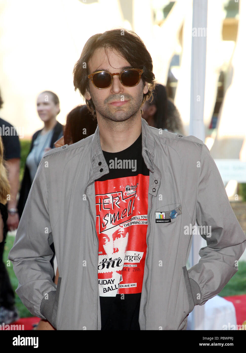 Burbank, Kalifornien, USA. 30. Juli, 2018. Alex Ross Perry, bei der Premiere von Disney's "Christopher Robin' in den Walt Disney Studios in Burbank, Kalifornien am 30. Juli 2018. Credit: Faye Sadou/MediaPunch Credit: MediaPunch Inc/Alamy leben Nachrichten Stockfoto