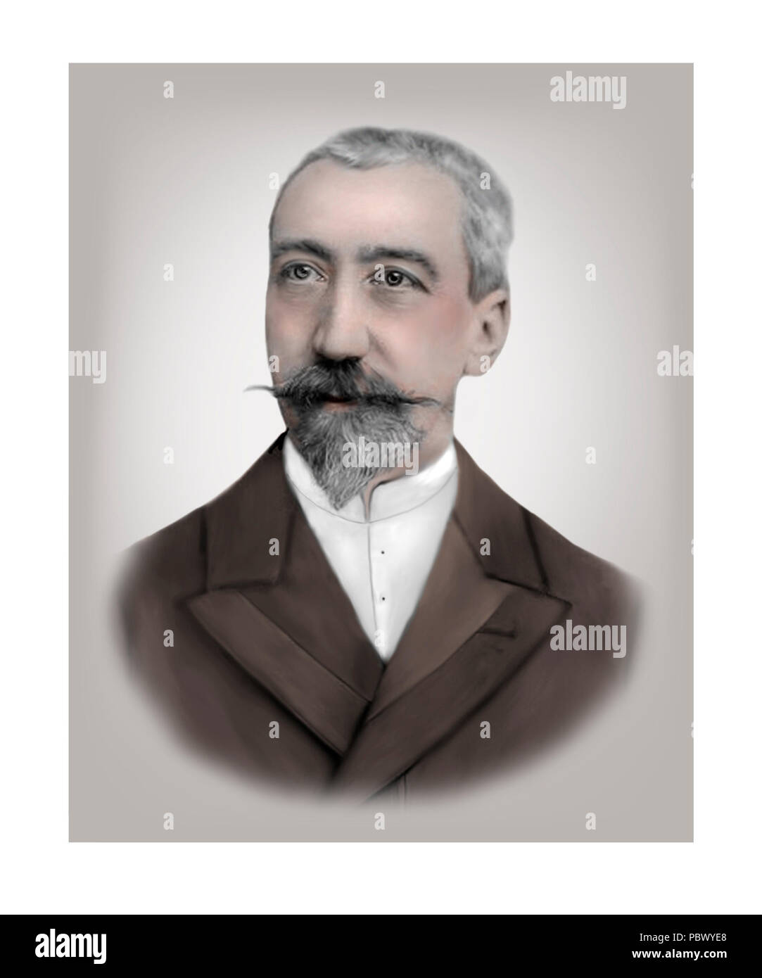 Anatole France 1844 - 1924 französischer Schriftsteller, Dichter, Kritiker Stockfoto