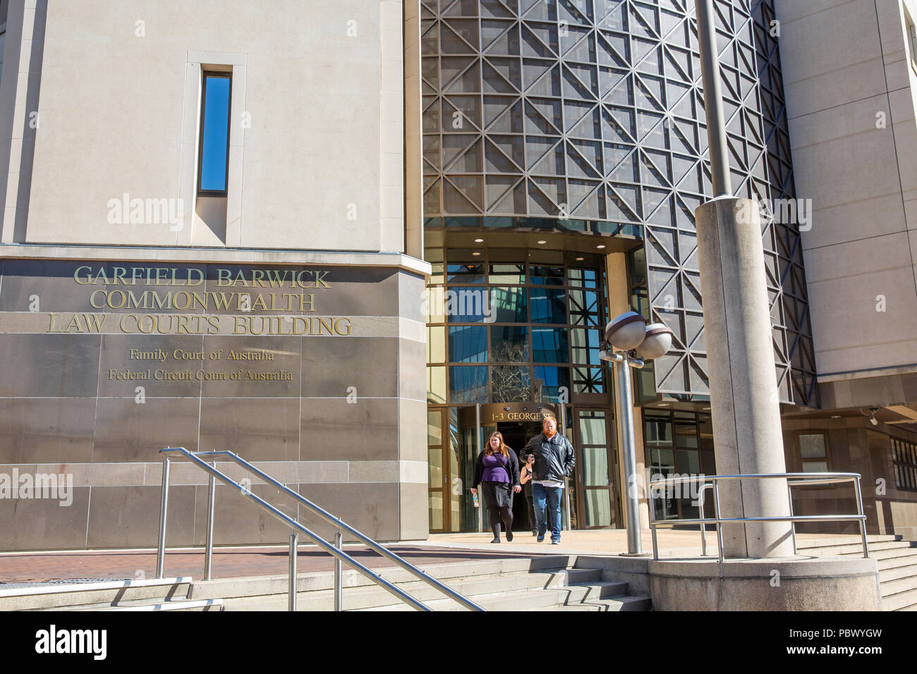 Commonwealth Familiengerichte und Federal Circuit Courts in Parramatta, Sydney, Australien Stockfoto