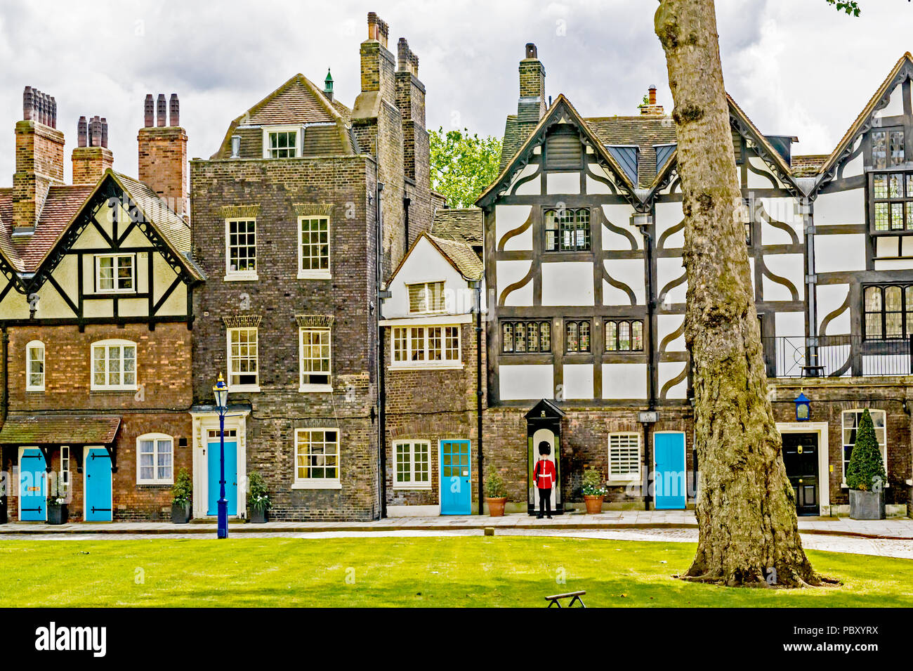 Der Tower of London Stockfoto