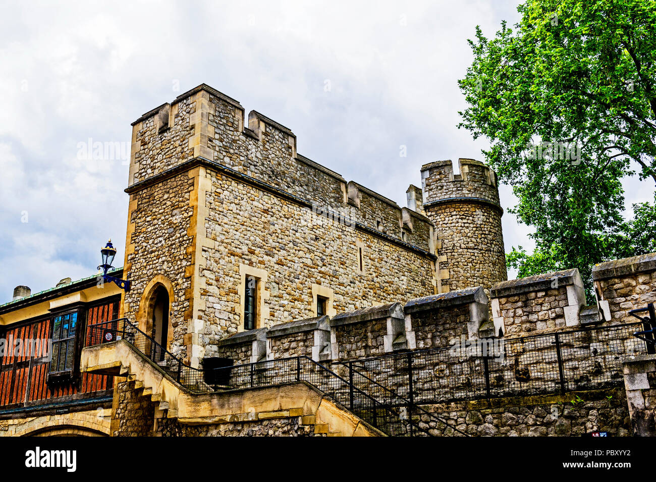 Der Tower of London Stockfoto