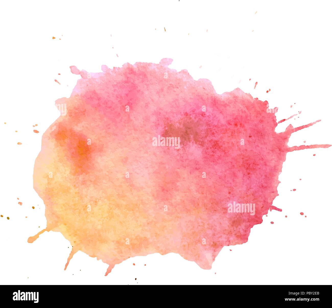 Aquarellfarbe blob Vektor Textfeld. Isolierte Aquarellfarbe Blob für Web, Verkauf, Banner, Text Box. Farbe blob Vektor Textfeld für ihr Design, Werbung. Vektor Textfeld auf Aquarellfarbe blob Stock Vektor