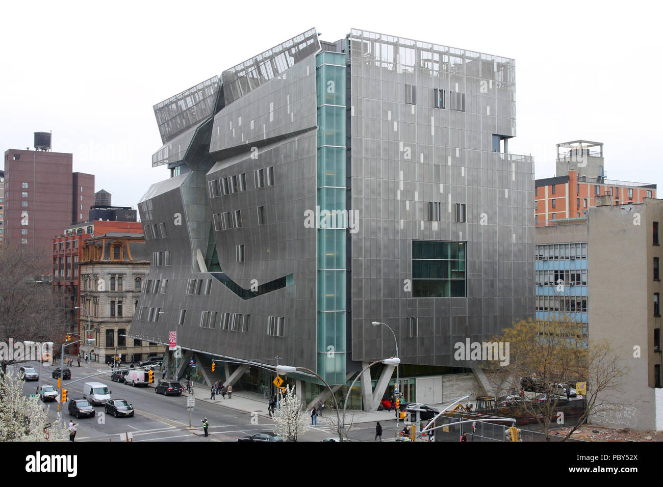 Der Cooper Union, 41 Cooper Square, New York, NY. Äußere Ihrer akademischen Gebäude Stockfoto