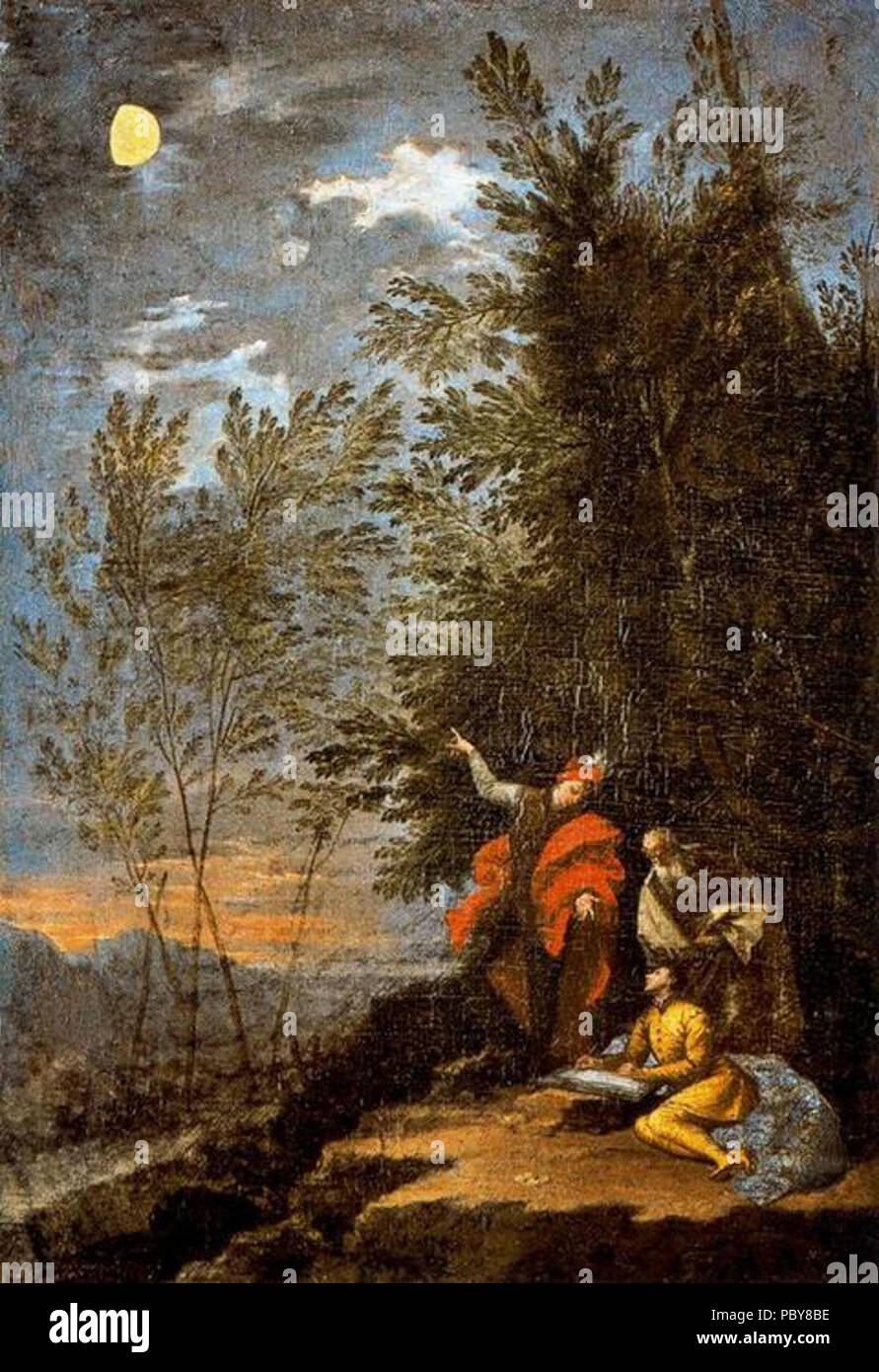 168 Donato Creti - astronomische Beobachtungen - 05 - Mars Stockfoto