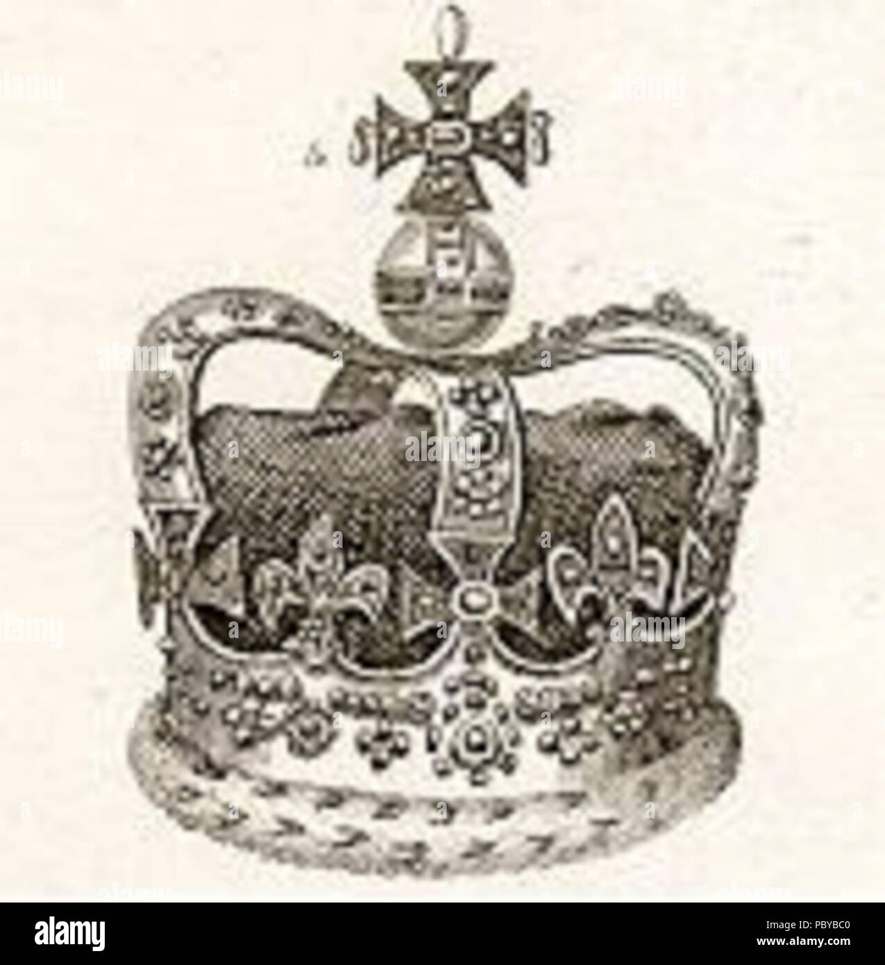 180 Edward's Crown PD Stockfoto