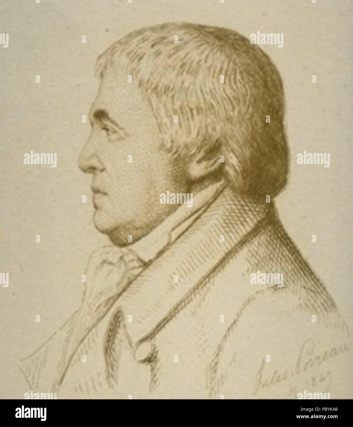 218 Franz Anton Mesmer von Jules Porreau Stockfoto