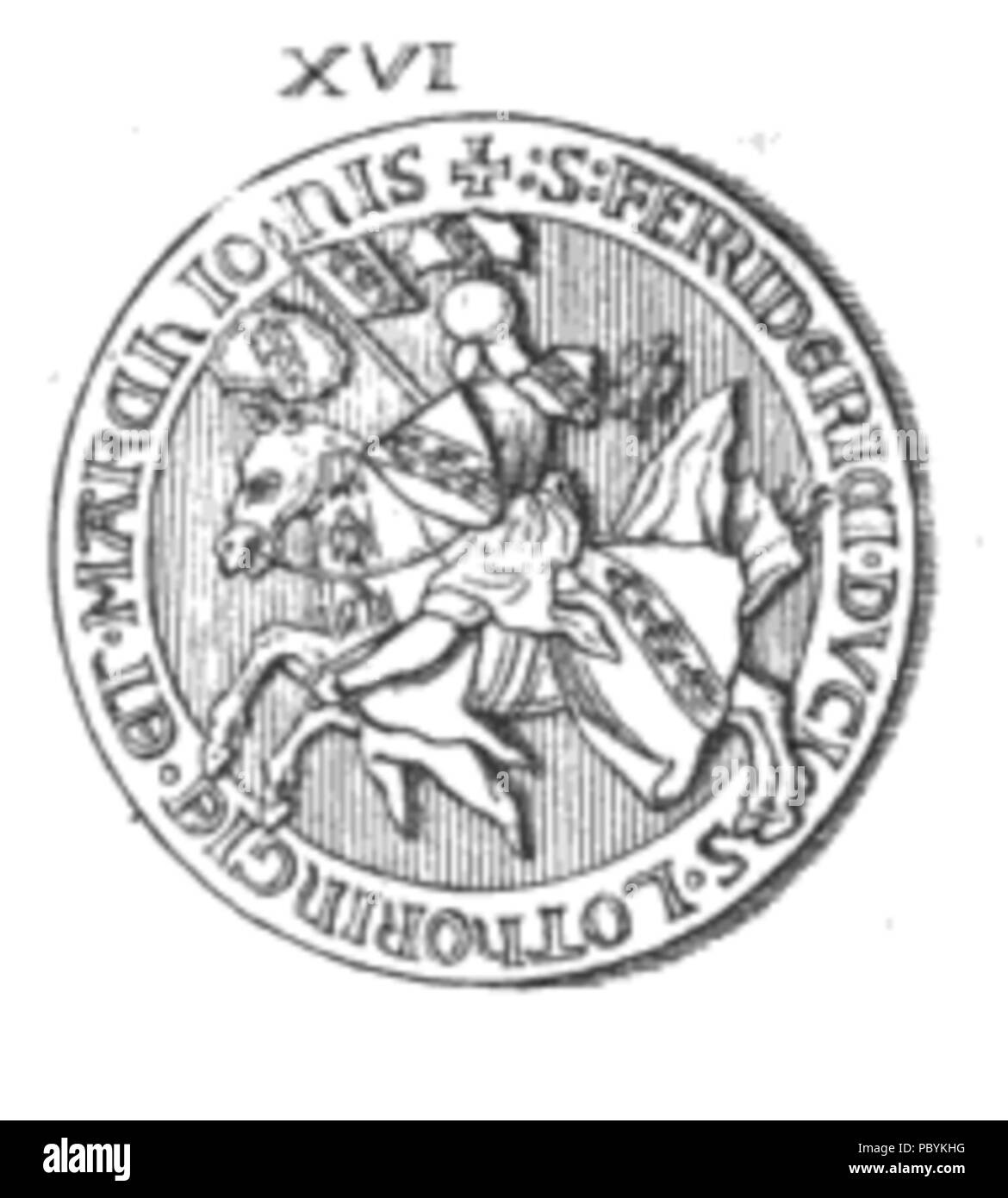 220 Friedrich IV., Herzog von Lothringen Stockfoto