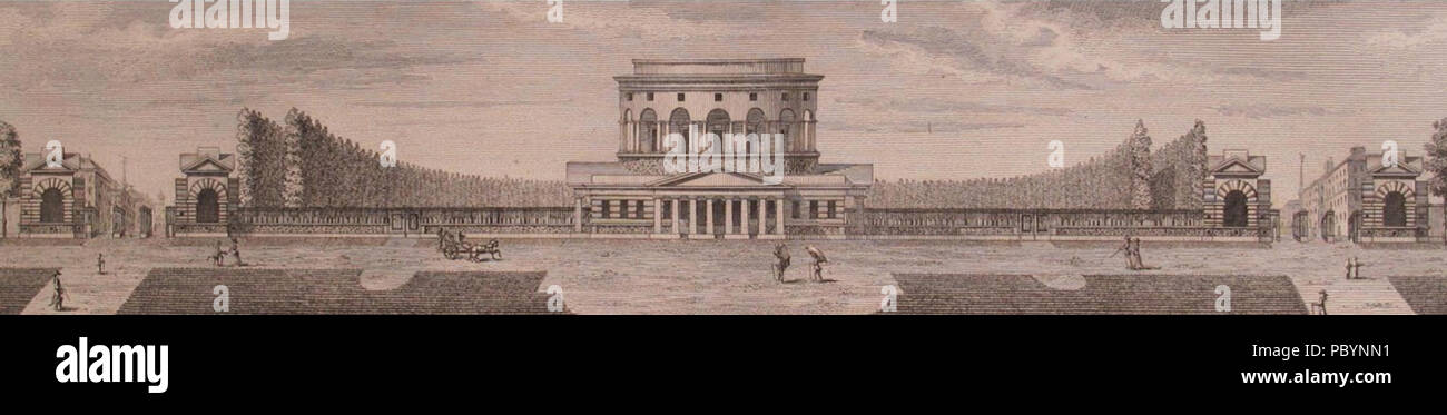 233 Gaitte Rotonde de la Villette Stockfoto