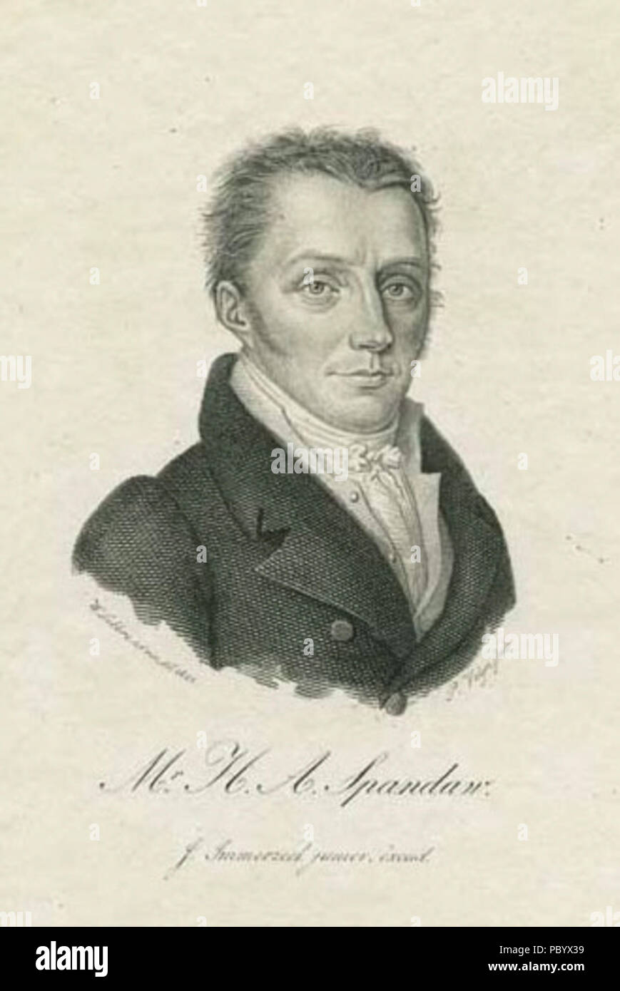 264 Hajo Albert Spandaw (1777-1855) Stockfoto