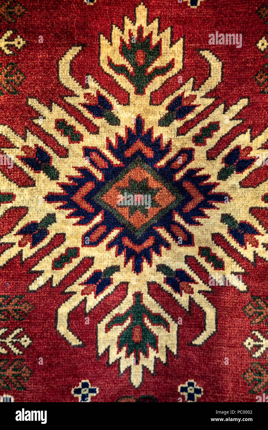 Teppich Muster, El Rincon de Fehmi Teppichhaus, Istanbul, Türkei Stockfoto