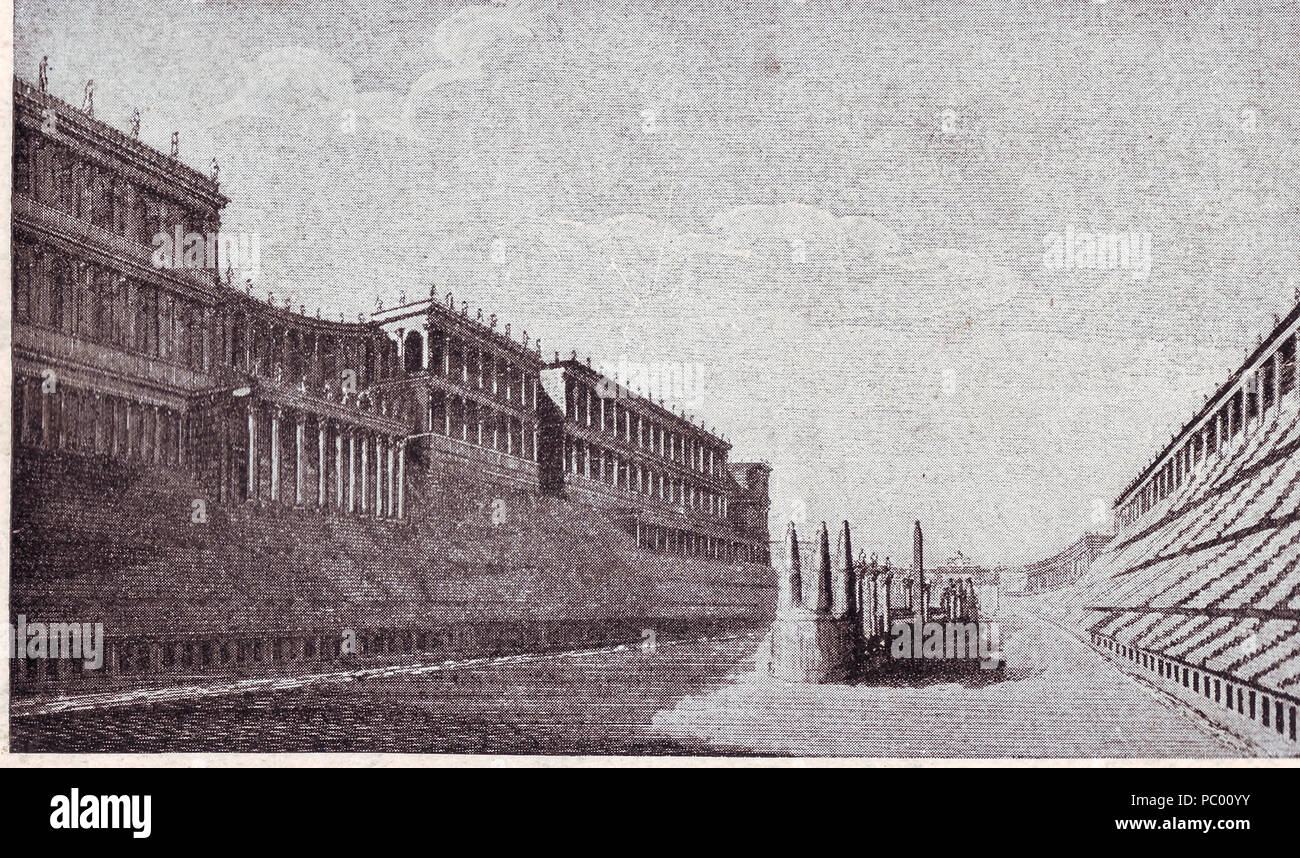 132 CircusMaximus Stockfoto