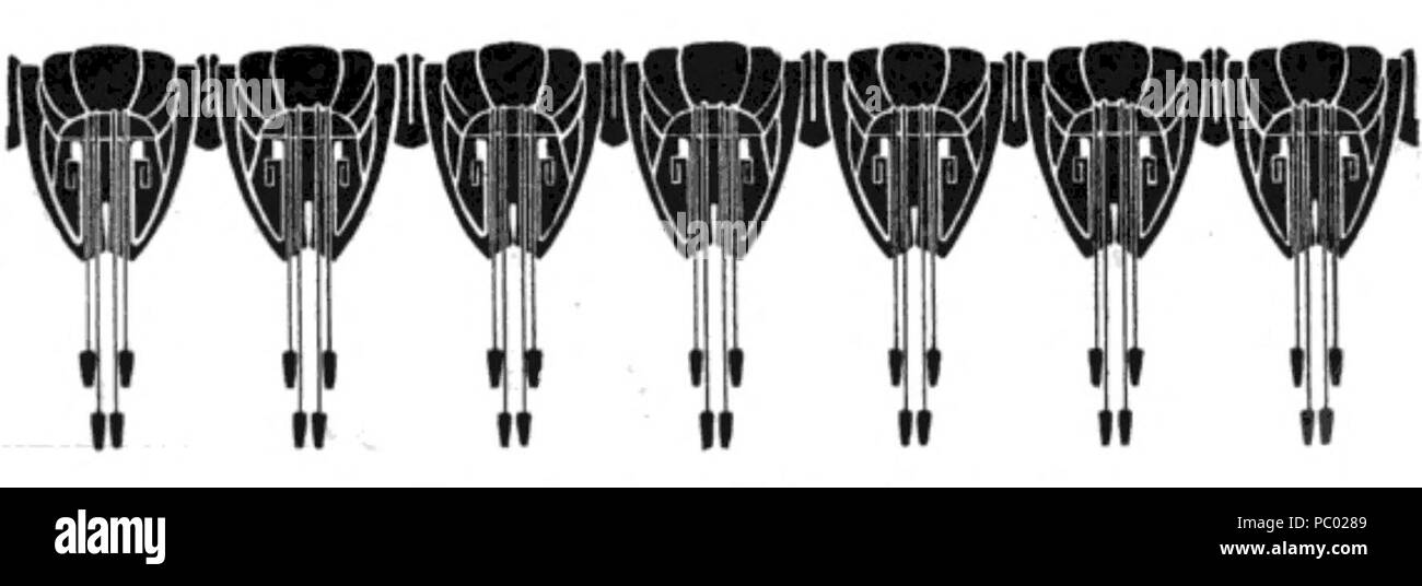 286 Huber Wand-Friese 10 Stockfoto