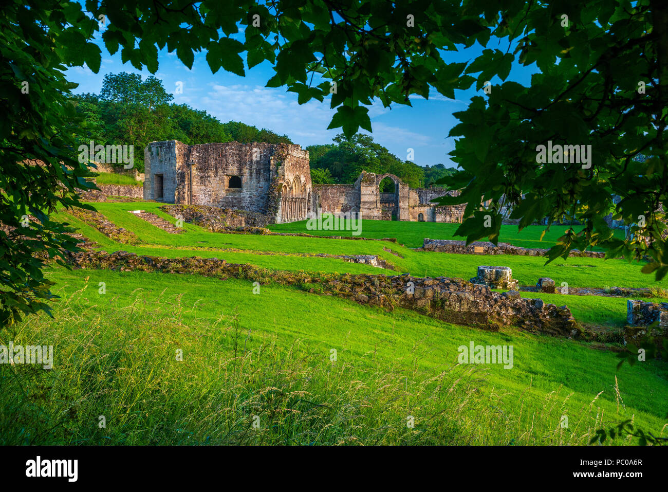 Haughmond Abbey, Shropshire, England, Vereinigtes Königreich, Europa Stockfoto