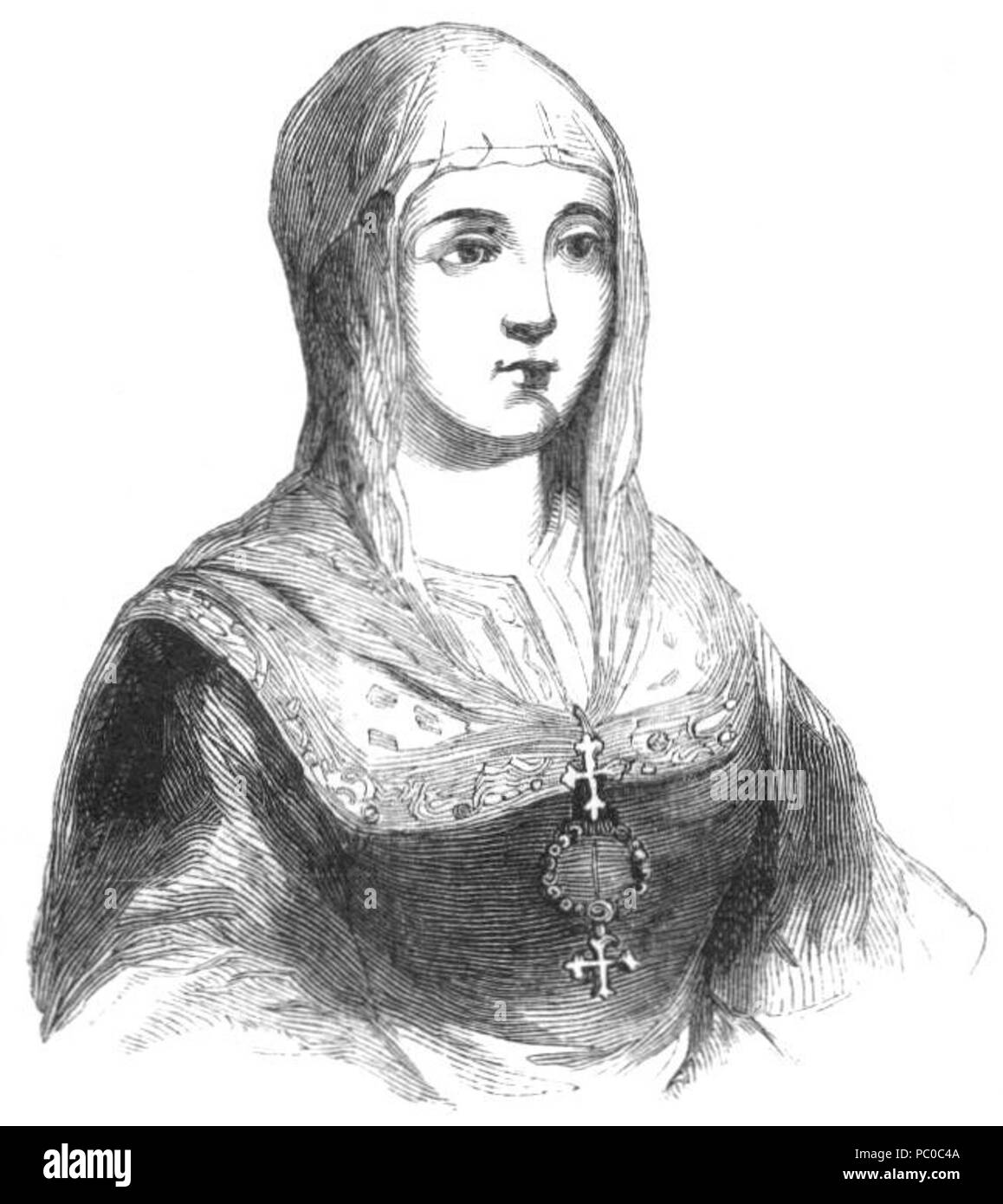 300 IsabellaofCastile, 02. Stockfoto