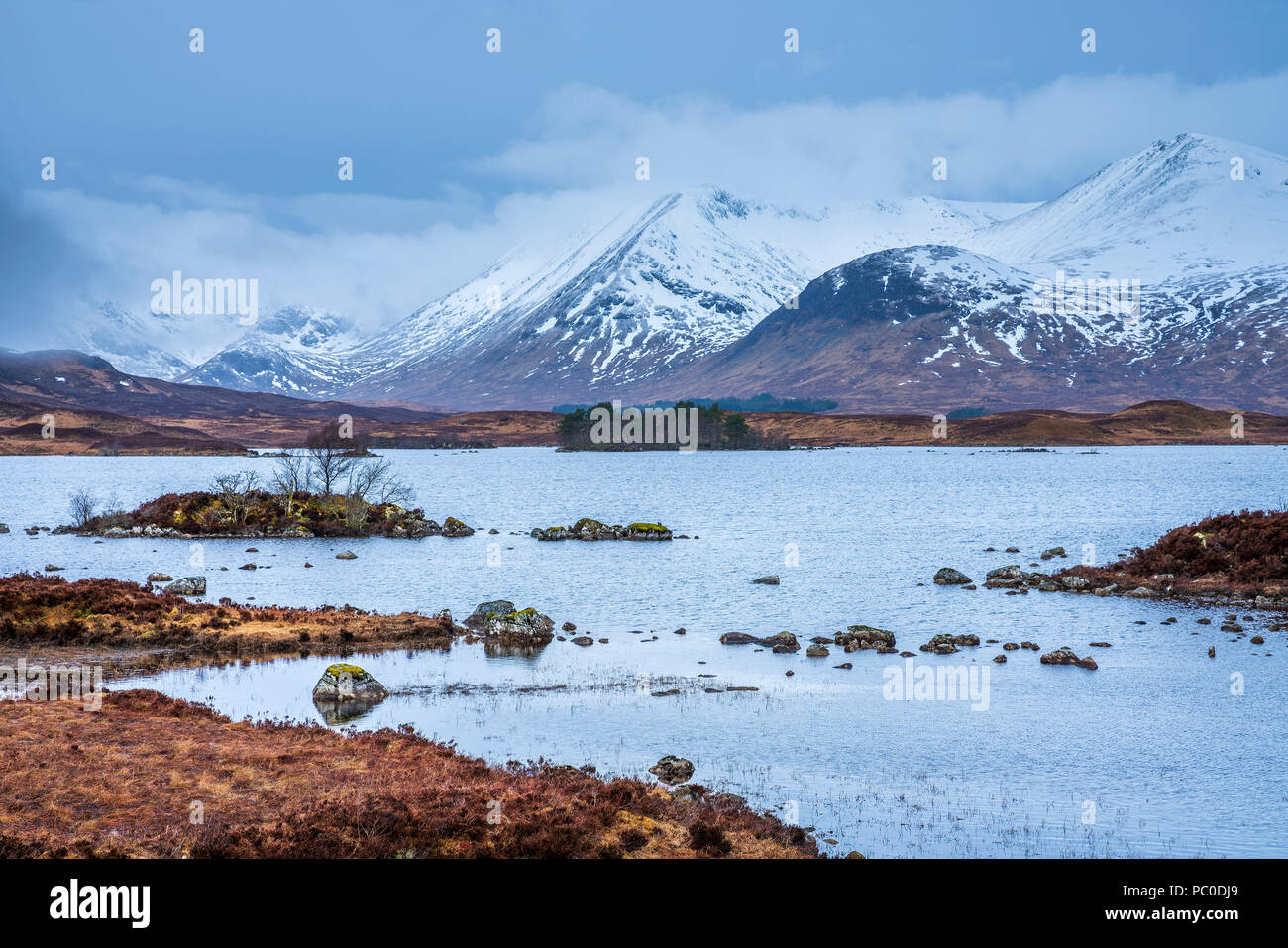 Rannoch Moor, Argyll und Bute, Schottland, Großbritannien, Europa Stockfoto