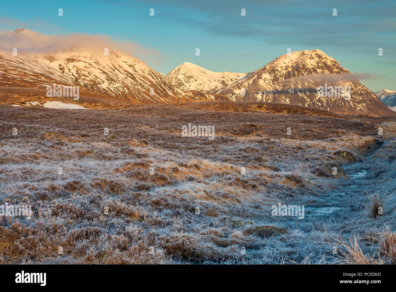 Rannoch Moor, Argyll und Bute, Schottland, Großbritannien, Europa Stockfoto