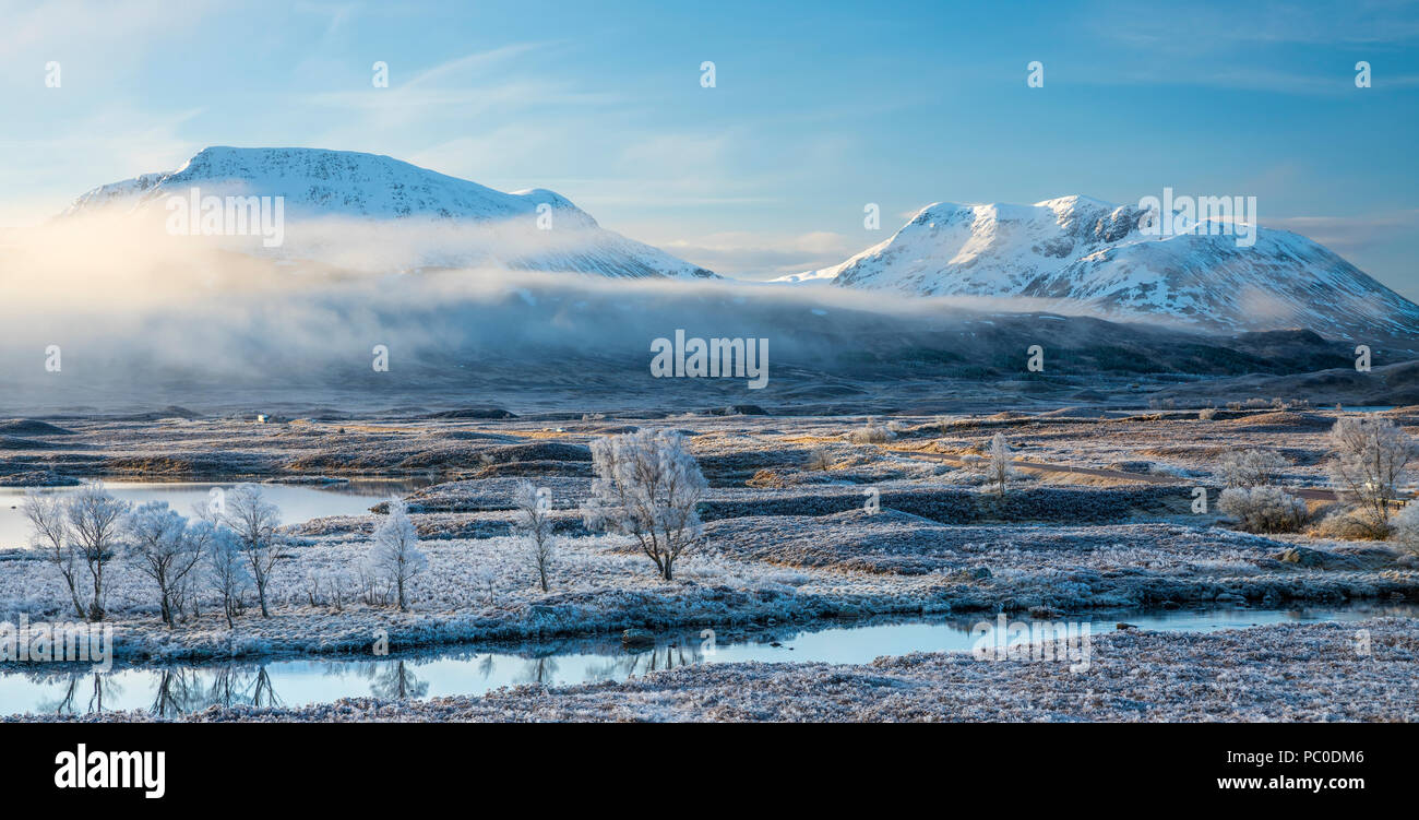 Rannoch Moor, Argyll und Bute, Schottland, Großbritannien, Europa Stockfoto