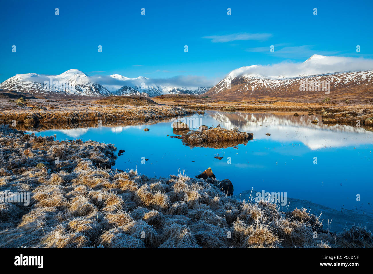 Rannoch Moor, Argyll und Bute, Schottland, Großbritannien, Europa Stockfoto