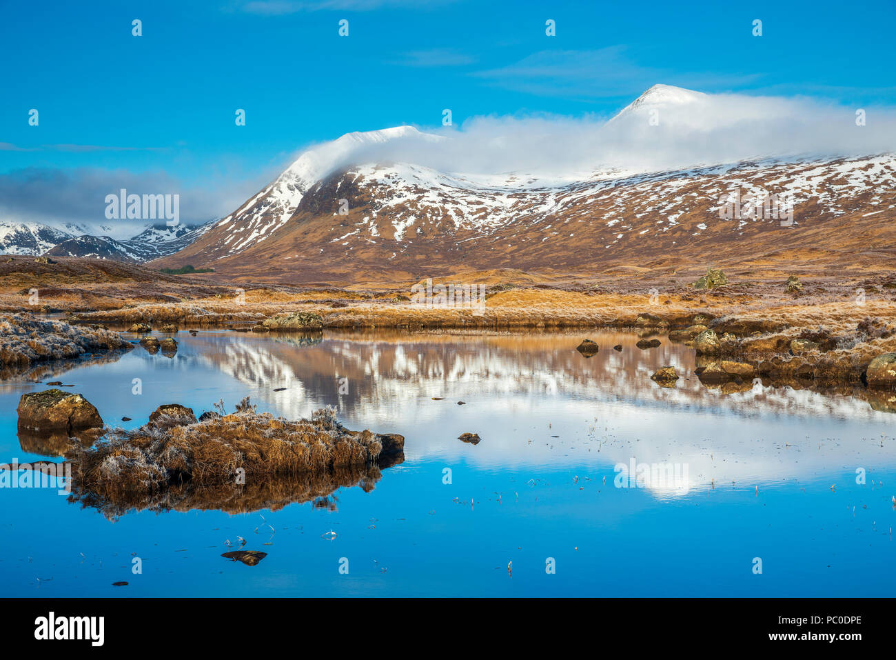 Rannoch Moor, Argyll und Bute, Schottland, Großbritannien, Europa Stockfoto