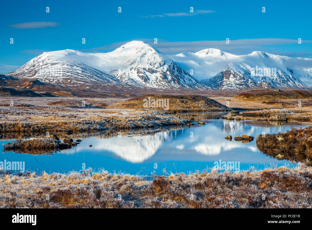 Rannoch Moor, Argyll und Bute, Schottland, Großbritannien, Europa Stockfoto