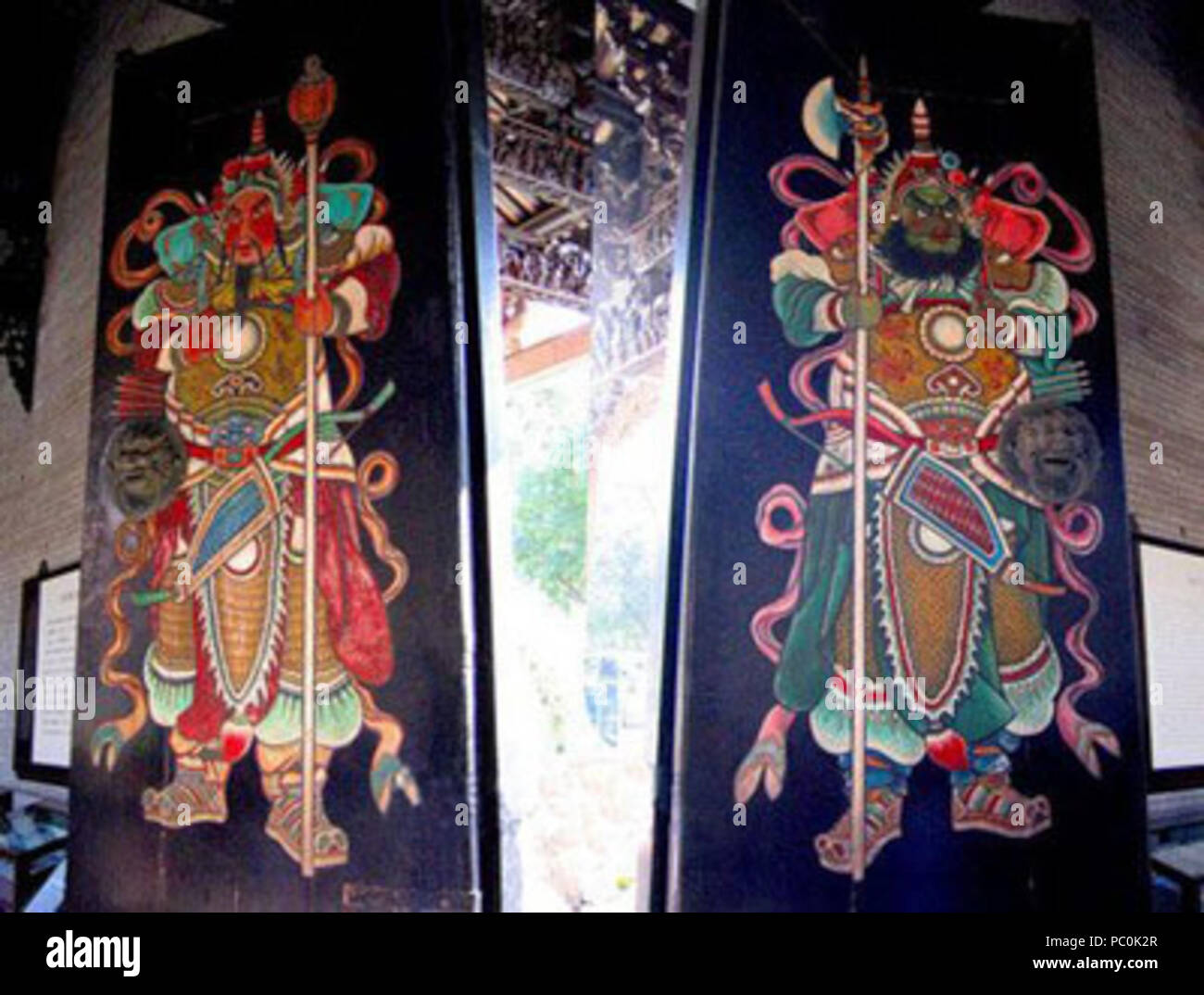 127 Chinesisch-Neues-Jahr-Symbole - Götter - von - Gate Stockfoto