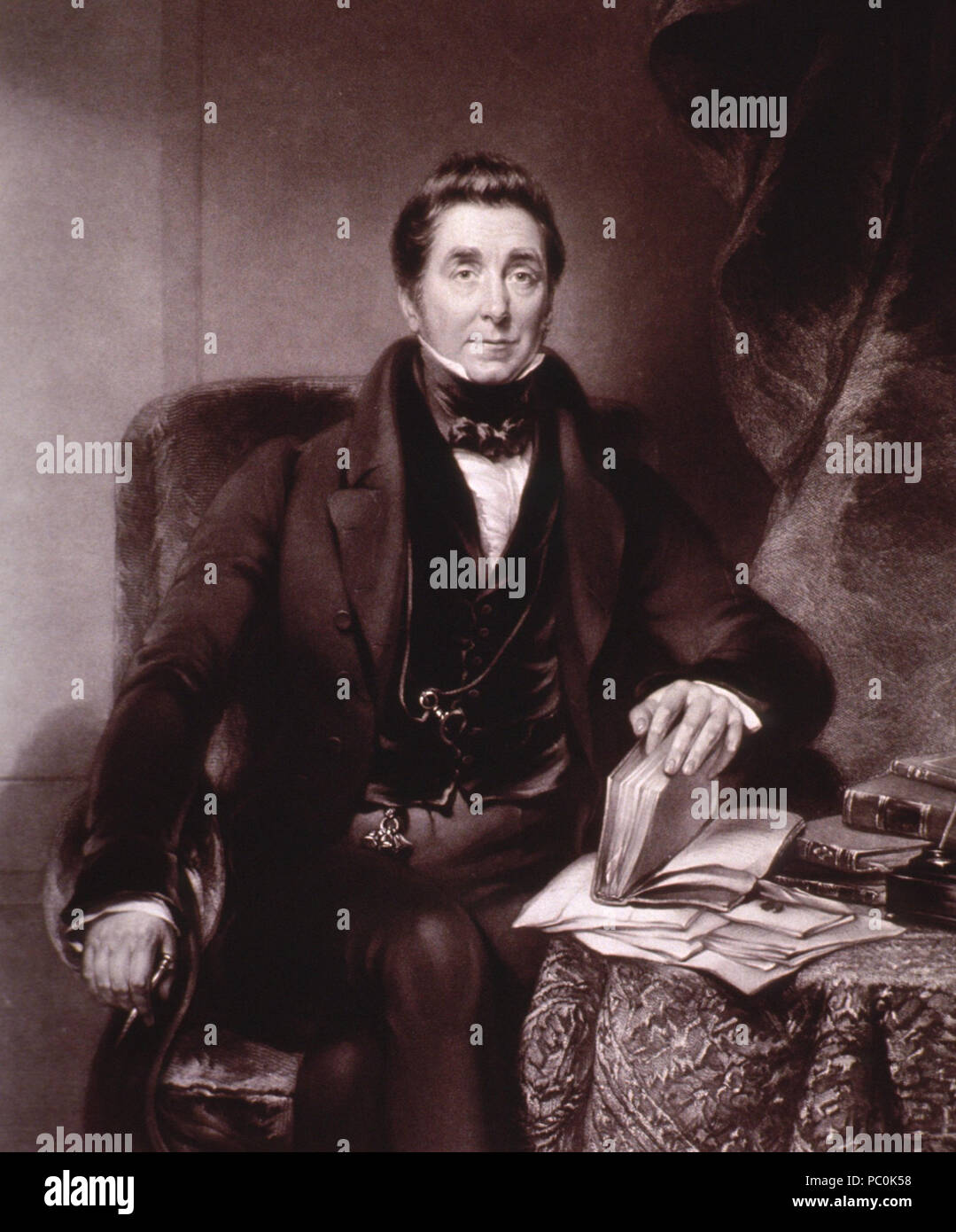 307 James Johnson 1777-1845 Stockfoto