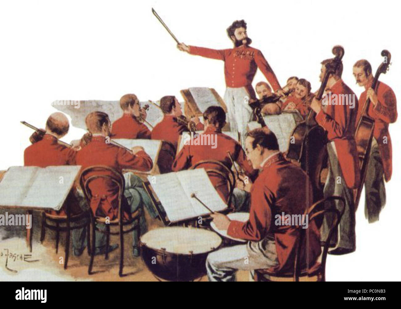 319 Johann Strauss Zasche Stockfoto