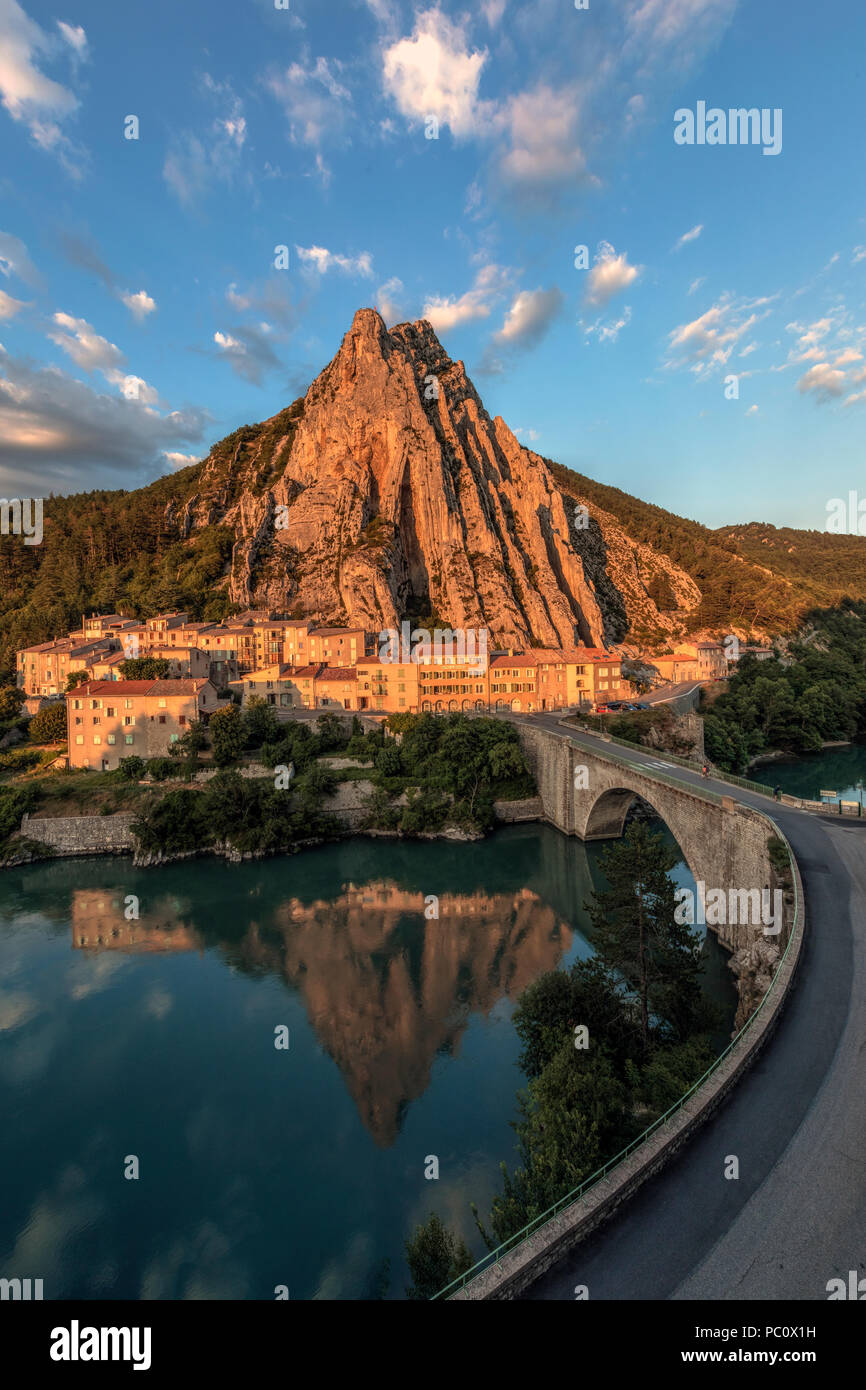 Sisteron, Alpes-de-Haute-Provence, Frankreich, Europa Stockfoto